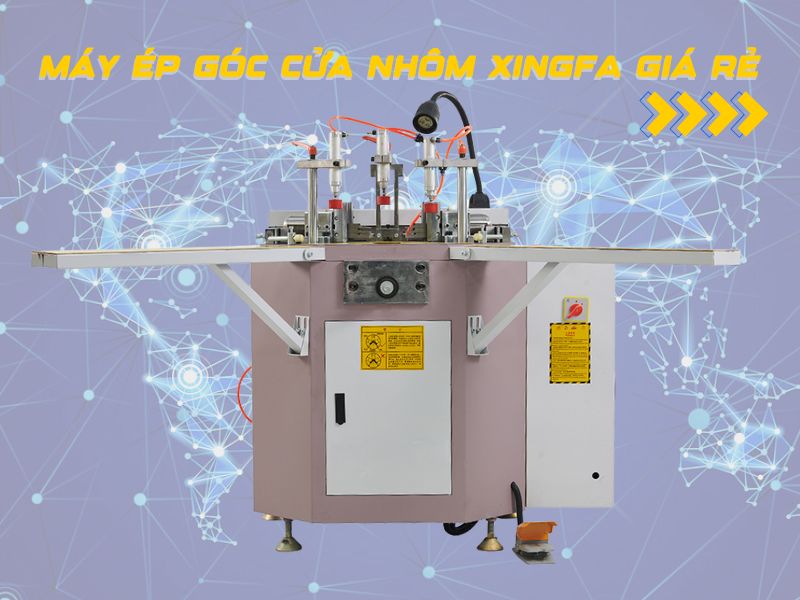 máy ép góc cửa nhôm xingfa HHC