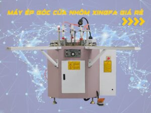 Máy ép góc cửa nhôm giá rẻ