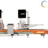 Máy Cắt Nhôm 2 Đầu F99 Thước Điện Tử lưỡi cắt 520