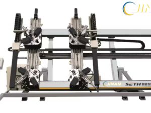 Máy ép góc cửa nhôm 4 đầu